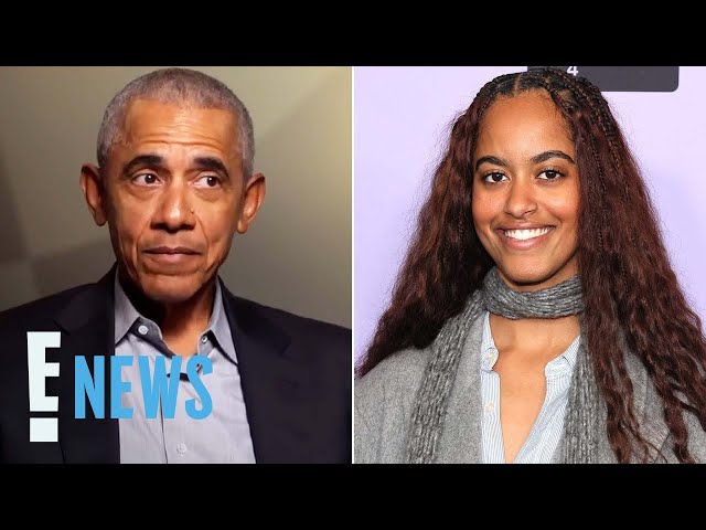 Former President Barack Obama REACTS to Malia Obama Dropping Last Name Professionally | E! News