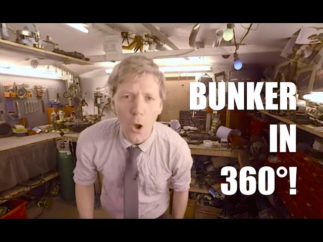 Underground BUNKER project - 360 degree virtual reality EXPERIENCE