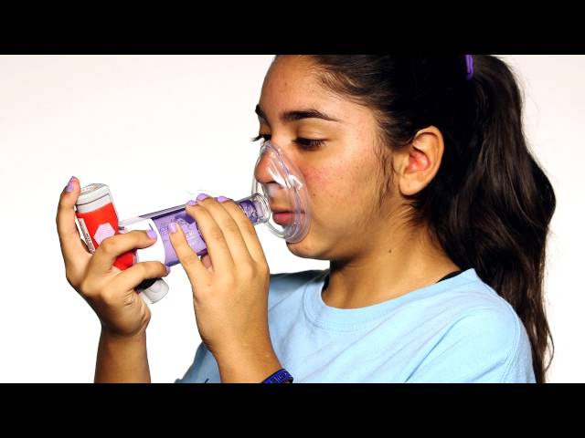 How to Use a MDI Inhaler with VHC Mouth Piece and Mask