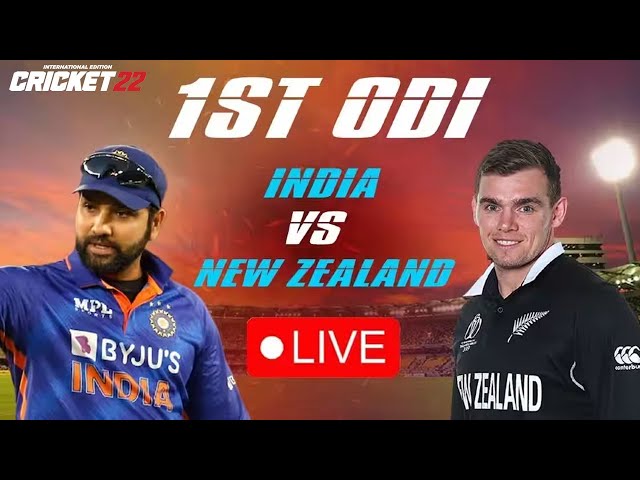 India VS Newzealand 1st ODI Live cricket Gameplay on PS5