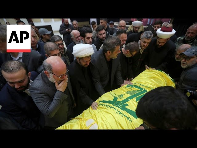 Funeral held for Hezbollah spokesman killed in Israeli strike on Beirut