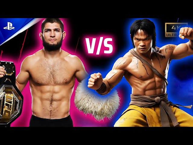 Khabib Nurmagomedov Takes On Tony Jaa In EPIC UFC 5 Battle