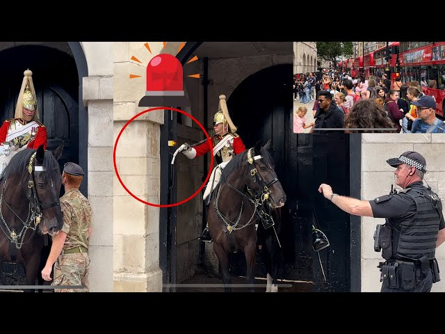 King’s Guard Presses The Emergency Buzzer