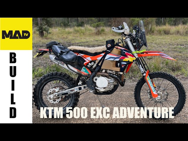 KTM500 EXC ADVENTURE BIKE BUILD - Motorcycle Adventure