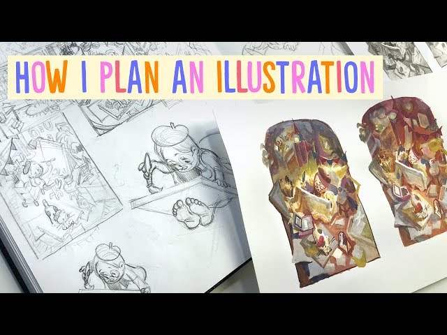 From Thumbnail to Final Drawing: My Planning Process!