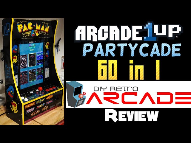 Arcade 1up PartyCade Mod / Diy Retro Review