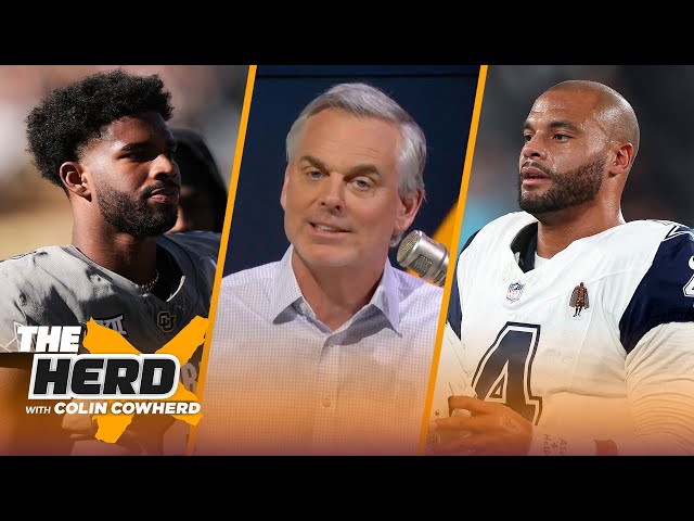 Should Dallas move on from Dak Prescott and draft Shedeur Sanders? | NFL | THE HERD