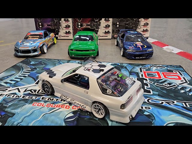 Nez0's Bad Shoppe @ Strickly Sidewayz: Bryant's 3Racing Sakura D6 GA Blue Light Tune Shakedown