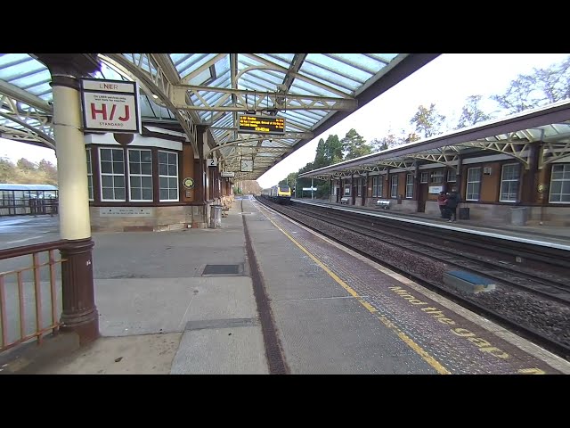 Scotrail HST at Gleneagles on 2024-11-12 at 10-40 Visinse VR180