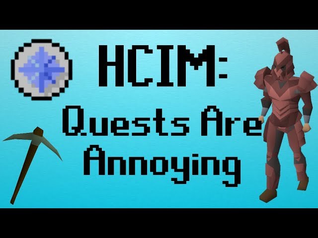 [OSRS] HCIM 3: Quests Are Annoying (625/2277) + Bond Giveaway Winner!