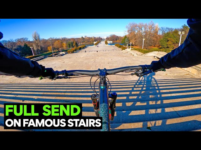 FULL SEND ON THE MOST FAMOUS LOCAL STAIR SETS!