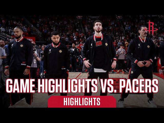 Game Highlights vs. Indiana Pacers l Houston Rockets