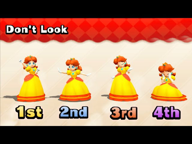 Mario Party: The Top 100 Minigames - Daisy Vs Peach Vs Luigi Vs Waluigi (Very Hard)