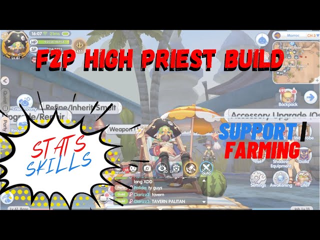 ROX: HIGH PRIEST Build (F2P)