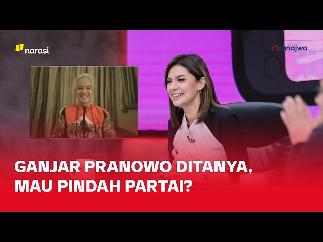 Jawaban Ganjar Pranowo Ditanya Mau Pindah Partai? - Guyub Akhir Tahun (Part 6) | Mata Najwa