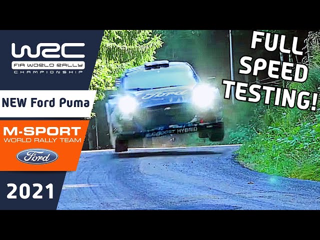 Ford Puma Rally1 WRC Rally Car 2022 : Epic, Flat Out, Rally Car Action from the future of WRC