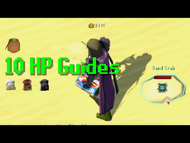 UIM, HCIM, & Iron 10 HP Guide #33 Sand Crab & Kourend/Kebos Easy Diary