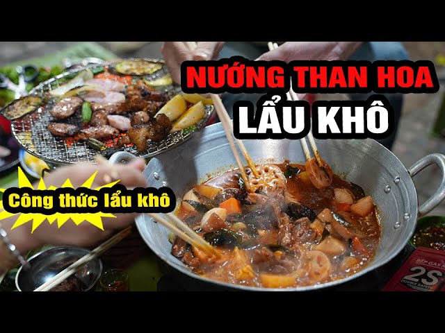 NƯỚNG THAN HOA | Cách làm nước sốt ướp thịt chỉ tiết từ chủ quán #hanoifood