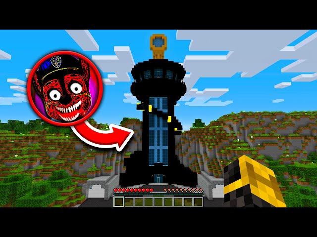 EL SECRETO DE LA CASA DE PAW PATROL OSCURA EN MINECRAFT 😱