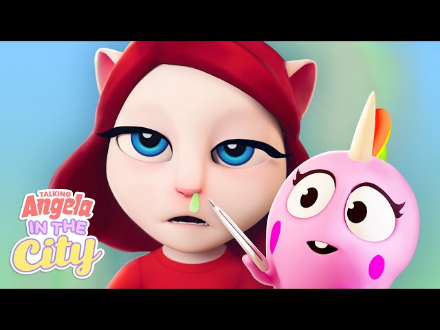 Down With a Cold 🤧 Talking Angela: In The City (Episode 8)