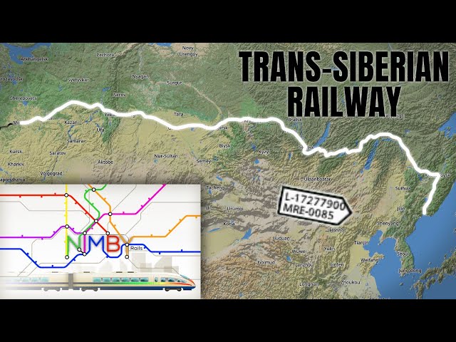 Trans-Siberian Railway recreation in Nimby Rails!