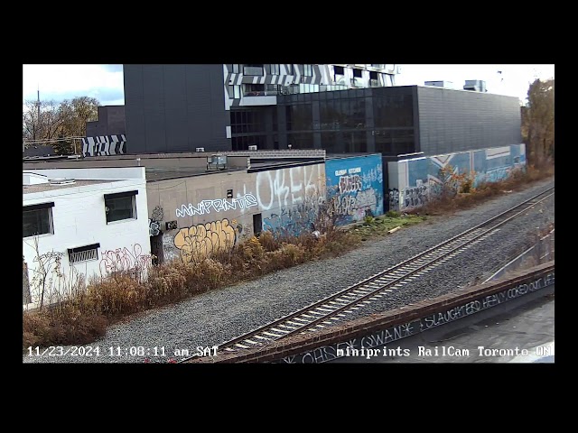 RailCam LIVE from miniprints HQ in Toronto Canada