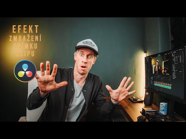 Zmražení snímku klipu - DaVinci Resolve Tips