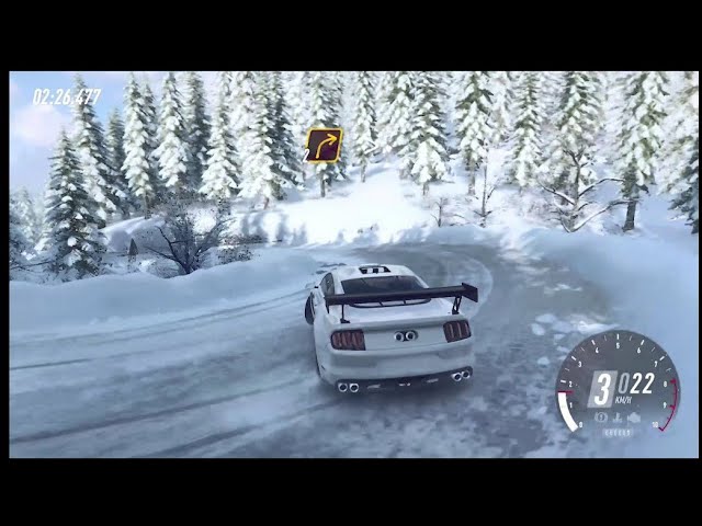 DiRT Rally 2.0 | Drifting on snow w/Wheelcam | Ford Mustang GT4