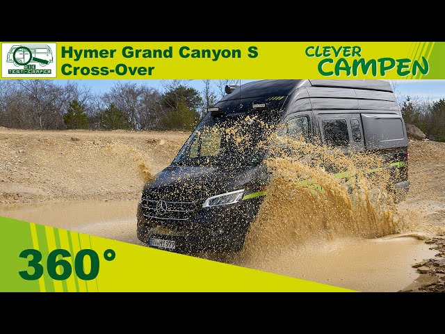 360 Grad im Hymer Grand Canyon S Cross Over  - Zoomen im Vollbildmodus möglich - Clever Campen