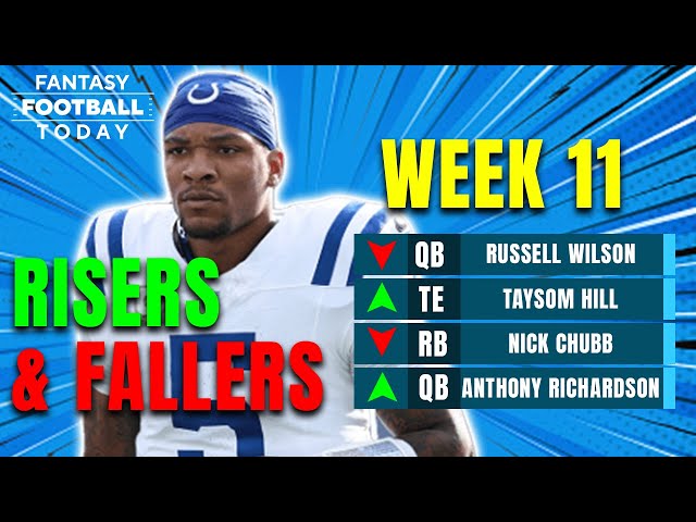 Week 11 Recap: Risers & Fallers, Injury News, Game-by-Game Breakdown | 2024 Fantasy Football Advice