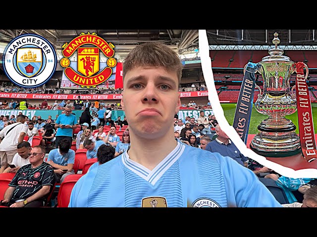 Manchester City LOSE The FA Cup Final To United At Wembley…