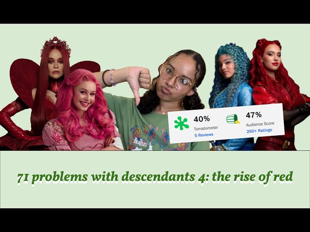 71 problems with descendants 4: the rise of red