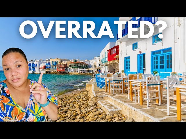 Mykonos Town was a huge DISAPPOINTMENT! Exploring the TOURISTY side of Mykonos