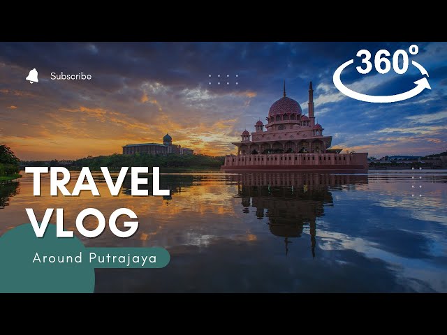 Putrajaya Mosque - Landmarks In Malaysia in 2022 | Travel Vlog | 360 VR