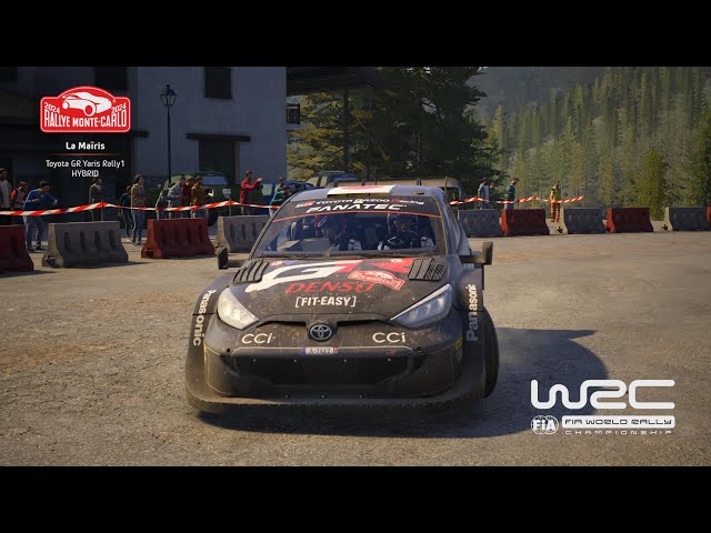 【EA SPORTS WRC】2024 ラリー・モンテカルロ　GR YARIS Rally1