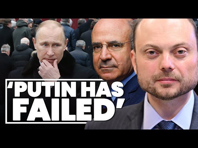 ‘Putin has failed’ we must prepare for the Kremlin’s collapse | Vladimir Kara-Murza & Bill Browder