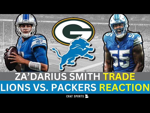 Lions News: Detroit DEFEATS Green Bay 24-14, Best Team In The NFL + Za'Darius Smith Trade