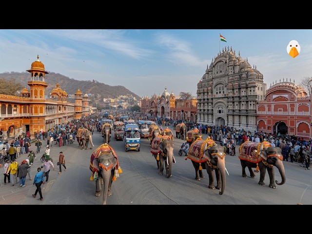 Jaipur, India🇮🇳 The Most Colorful City in India You Must Visit (4K HDR)