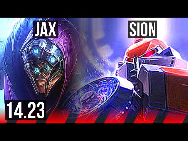 JAX vs SION (TOP) | KR Diamond | 14.23