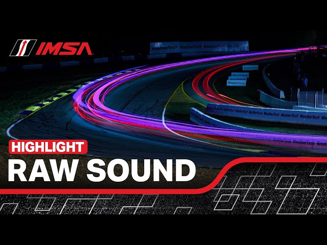 30 Minutes of Pure Night Racing | Ambient Sound Only | Motul Petit Le Mans at Road Atlanta