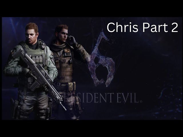 RESIDENT EVIL 6 PS5 Full Game Walkthrough - Chris Redfield - Part 2