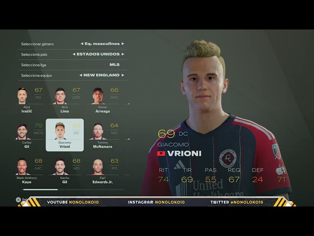 EA SPORTS FC 25 | MLS Player Faces & Ratings