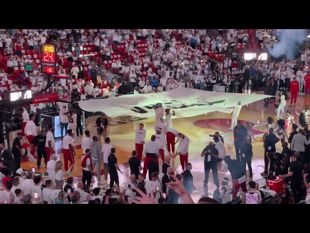 Game 1 Heat vs Hawks ‘22 Miami Heat Player Introduction