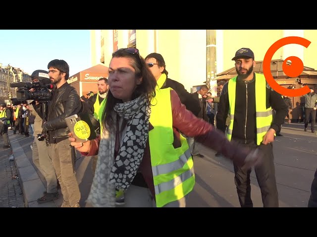 Gilets jaunes Acte 15 : gain de mobilisation, quelques tensions (23 février, Paris 2019)