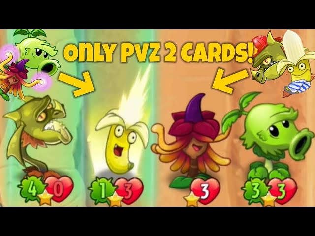 Nightcap ONLY PvZ 2 Cards Challenge