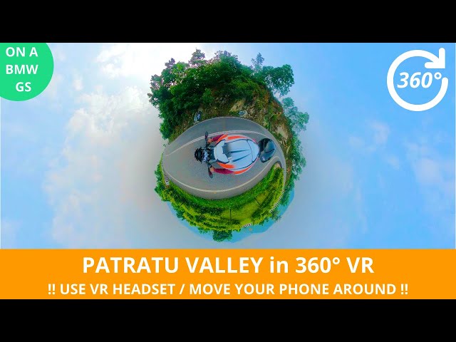 Patratu Valley  (Ranchi)  in 360 - पतरातु घाटी (राँची)