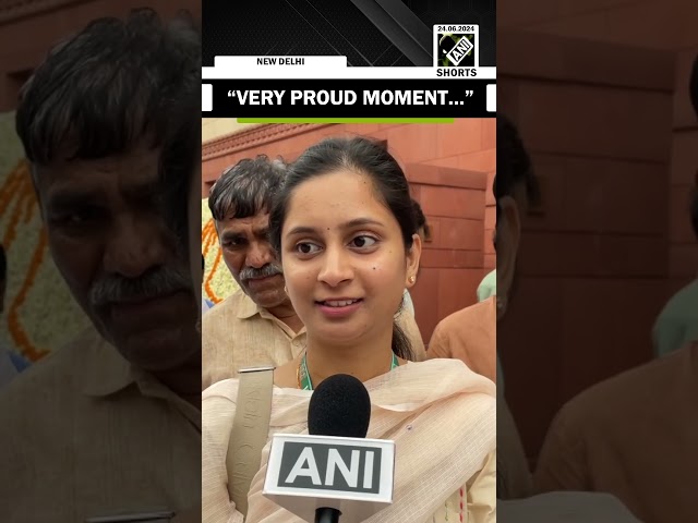 “Very proud moment…”: Congress’ Priyanka Jarkiholi as she takes oath as youngest MP