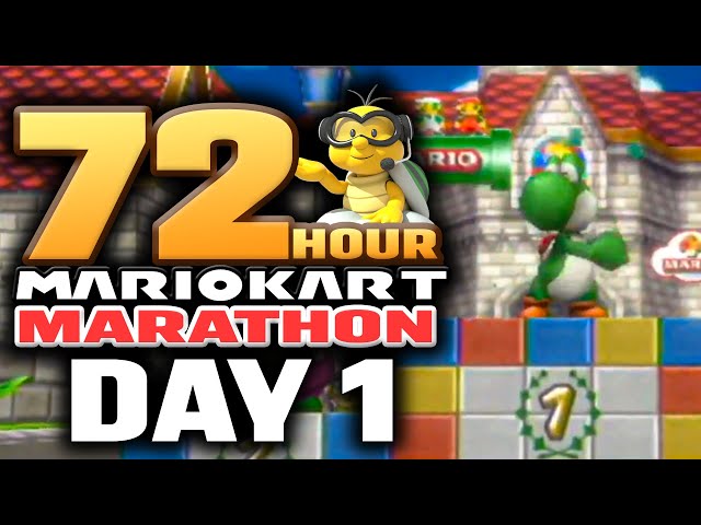 72-Hour Mario Kart Themed Marathon Day 1