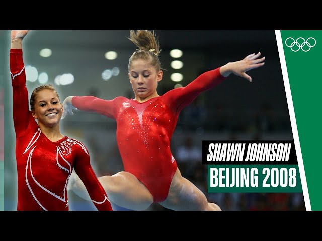 Shawn Johnson’s incredible beam performance at the Beijing 2008 Olympics!