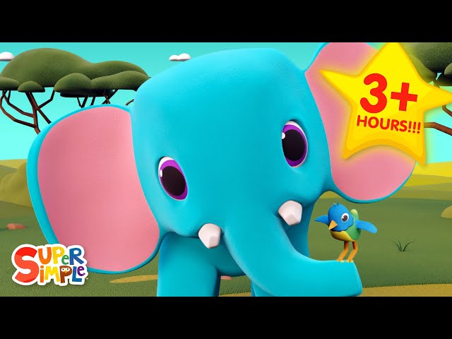 3+ Hours JUMBO Compilation! | Stomp! And More Kids Songs | Super Simple Songs